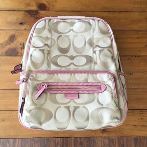 Coach Signature Backpack